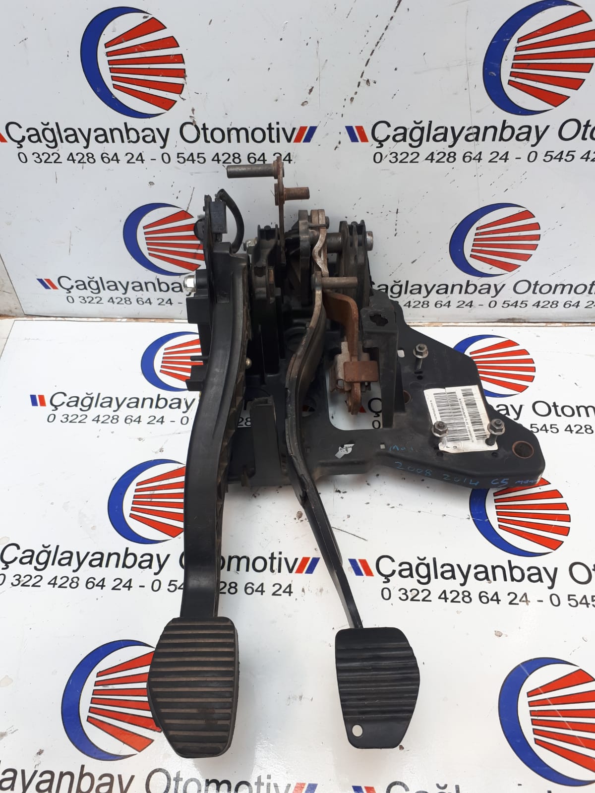 citroen c5 fren debraj pedal takımı